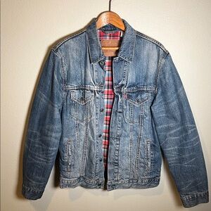 Levi's Flannel Lined Denim Jacket L